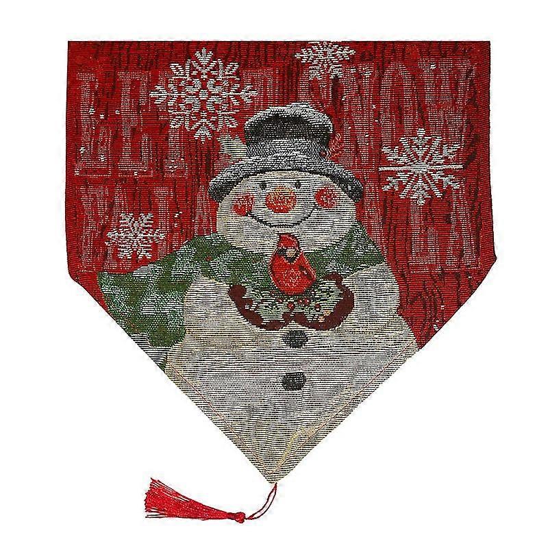 1pc Durable Christmas Tablecloth Beautiful Table Cover Washable Tablecloth