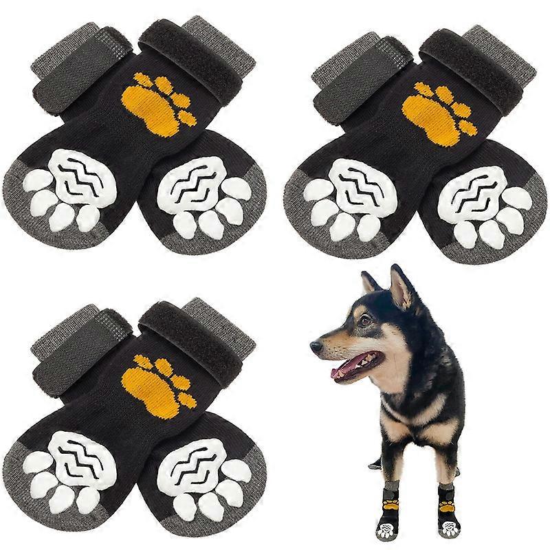 Non Slip Dog Socks with Grippers to Prevent Licking