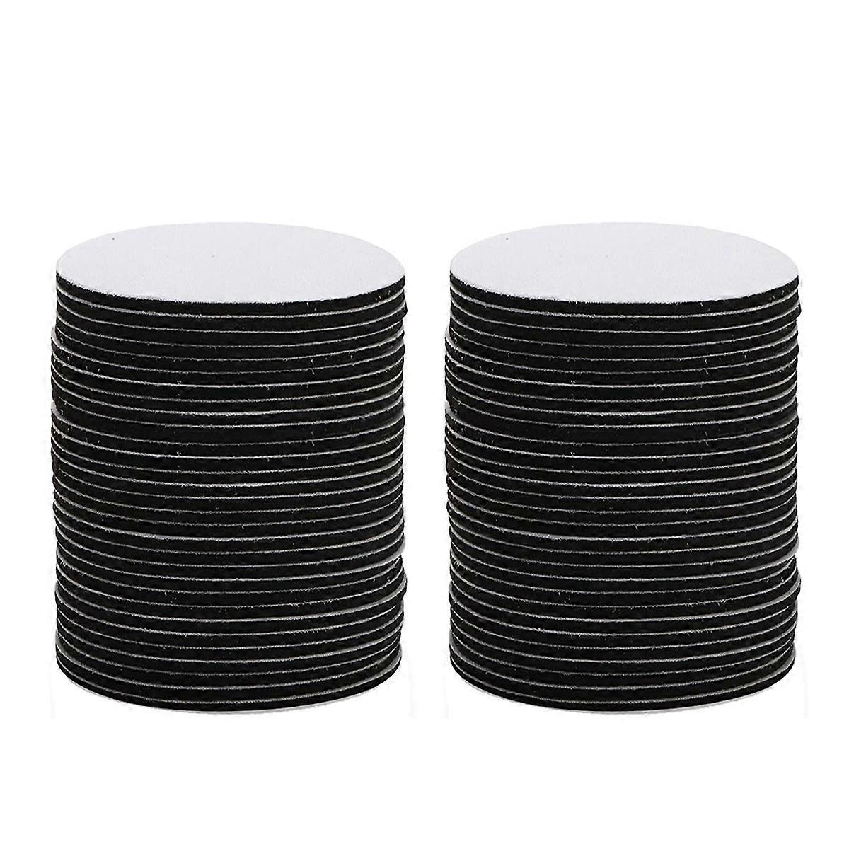 60 Pack Sublimation Blank Coaster, Round Sublimation Blank Cup Mat, Rubber Heat Transfer Press Cup