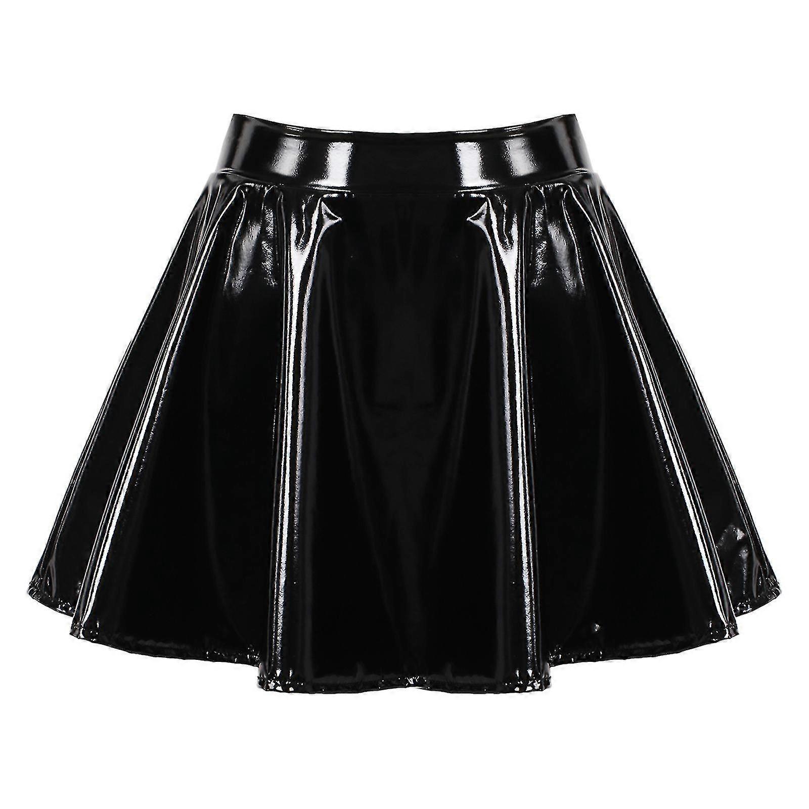 Vrouwen geplooide rok elastische rok