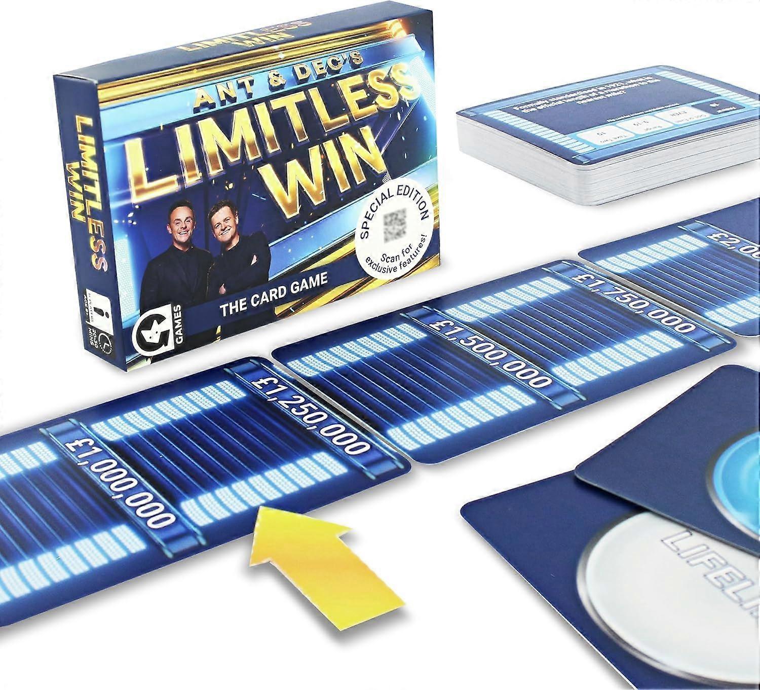 Ant and Dec's Limitless Win Card Game