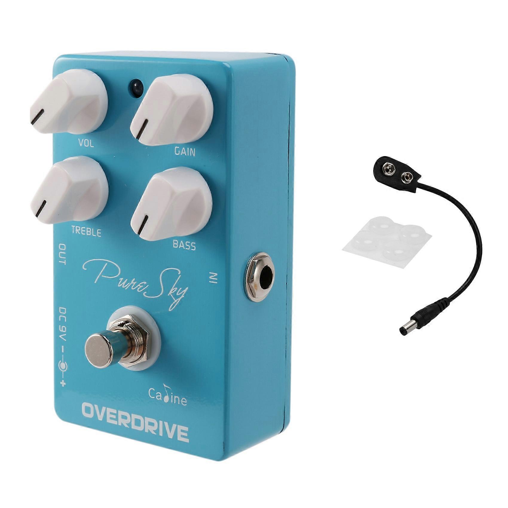 Caline Pure Sky Oliv Effekt Pedal Gitarr Pedal Tillbehör CP-12