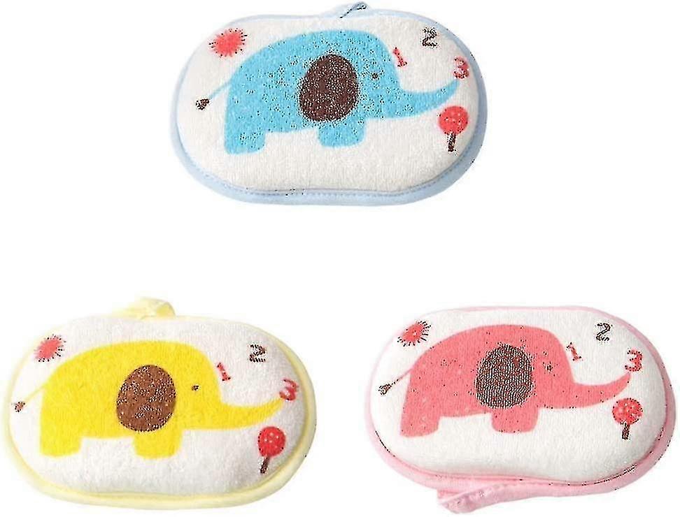 Baby Soft Shower Sponge 3 Pcs-