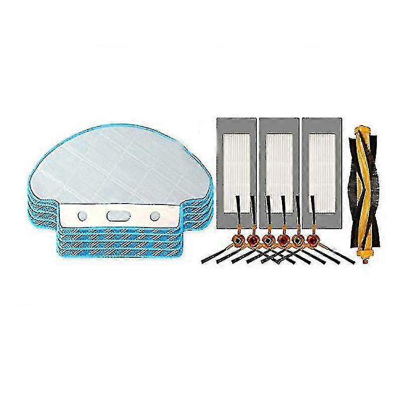 Filters/mop Cloths/side&brush/hook Stickers Compatible With Ecovacs Deebot Ozmo