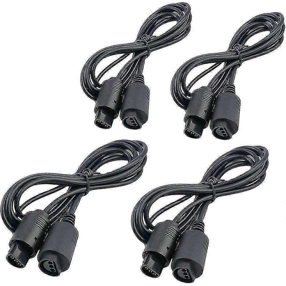 4 Pack 6ft N64 Controller Extension Cable Cord For 64 N64 Controller