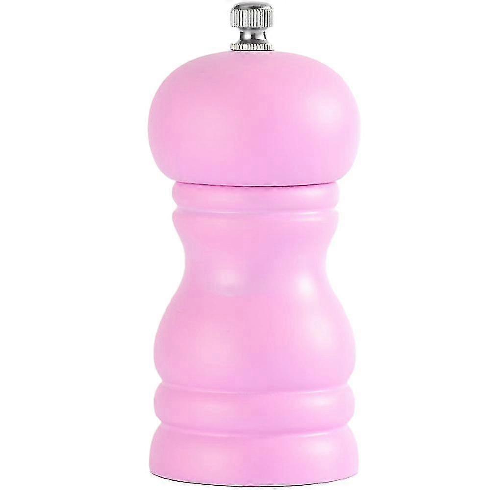 Classic Wood Pepper Grinder With Adjustable Ceramic Mill, Powder