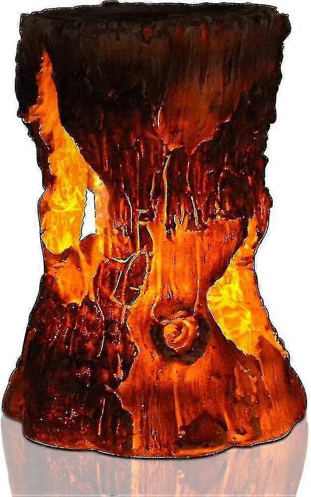 Lumini solare în aer liber impermeabil pâlpâire Flacără Solar Stump Lumini Solar Lantern Patio Lumini