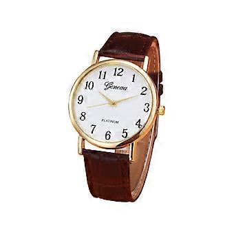 Men Fashion Watches Clocks Watches Leather Casual Dresses Wrist Crystals