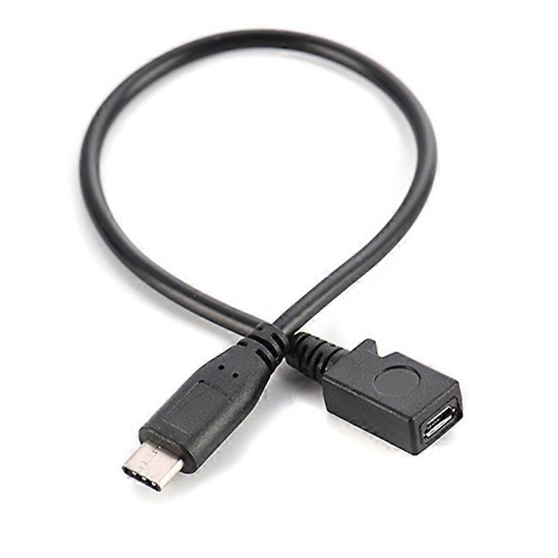 Micro USB to TypeC Data Cable Charging Cord Fast Data Transfer for GPS Cameras