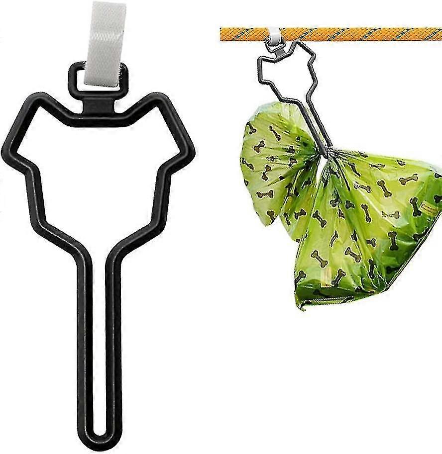 Adjustable Garbage Bag Poop Bag Dispenser Hands Free Garbage Bag Clip