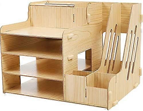 Multilayer office filing cabinet, stationery storage box, multi-function shelf