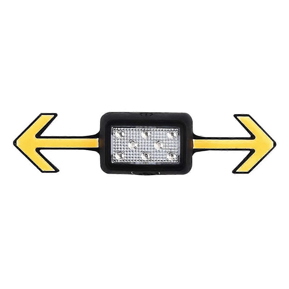 Bicycle Helmet Light Taillight Rechargeable Turn Signals Light Wireless Remote Mountain Road Bikes Scooter Part Black