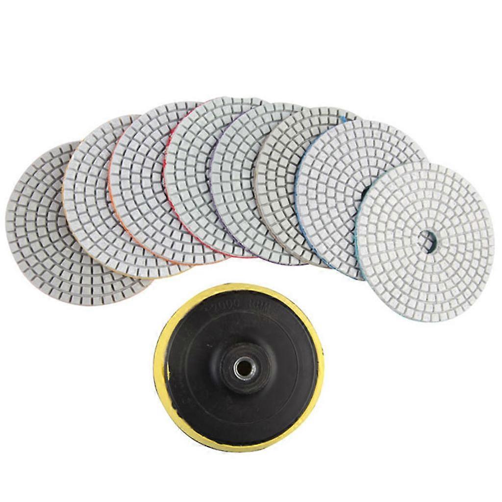 Grinding Pads Polishing Pads Drill Adapter and Hook and Loop Backing Holder