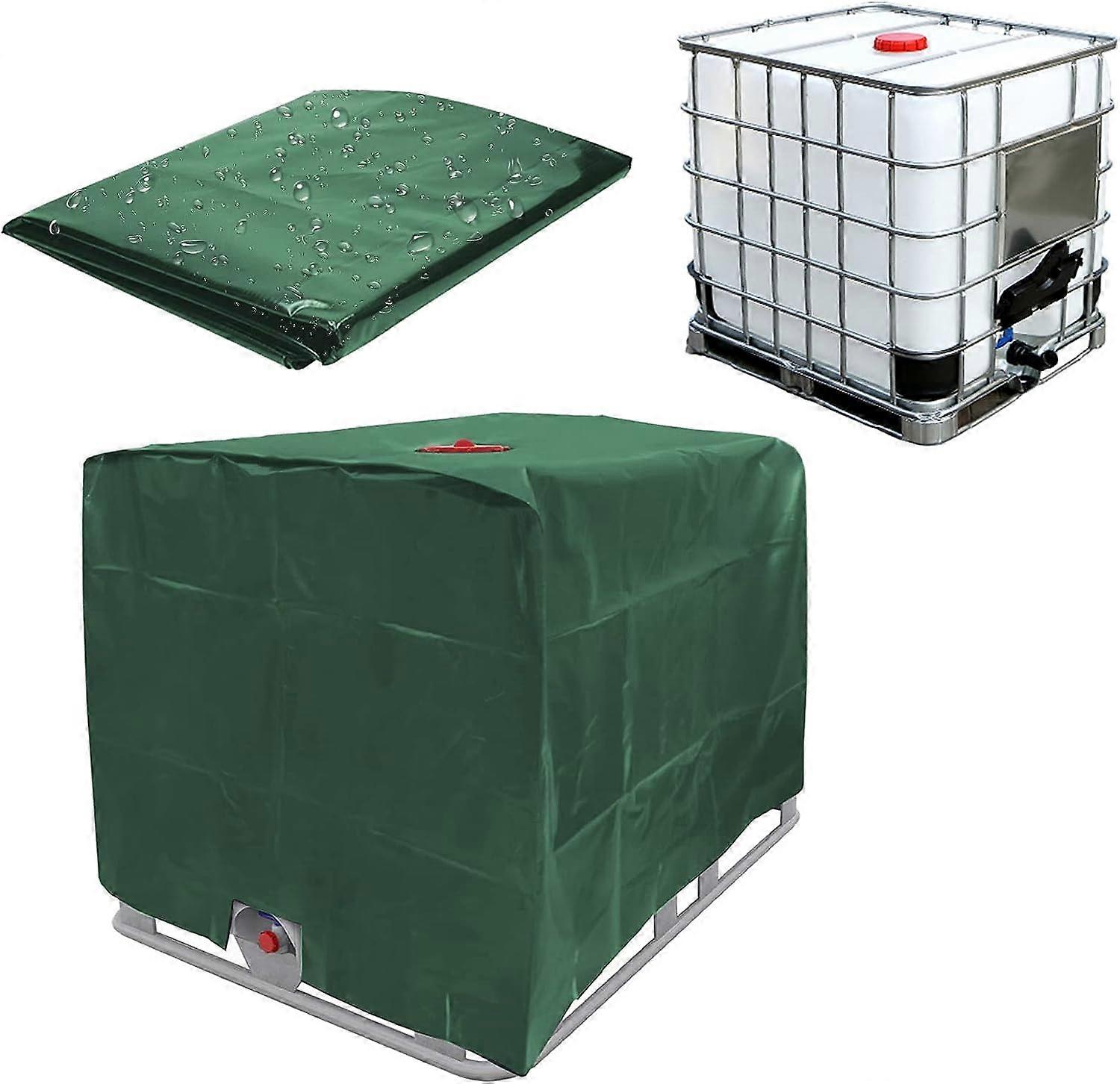 IBC Tank Cover - For 800L Water Tank - For IBC Tank - Green, 120x80x116cm