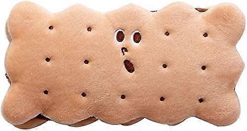 Stationery Pencil Box Biscuit Shape Plush