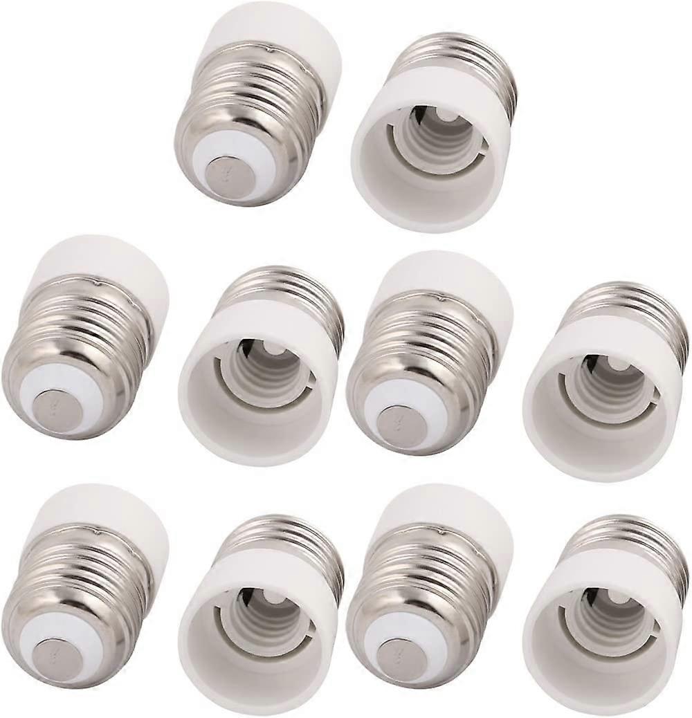 10 Pcs E27-E14 LED Bulb Base Adapter Converter Light Socket Lamp Holder