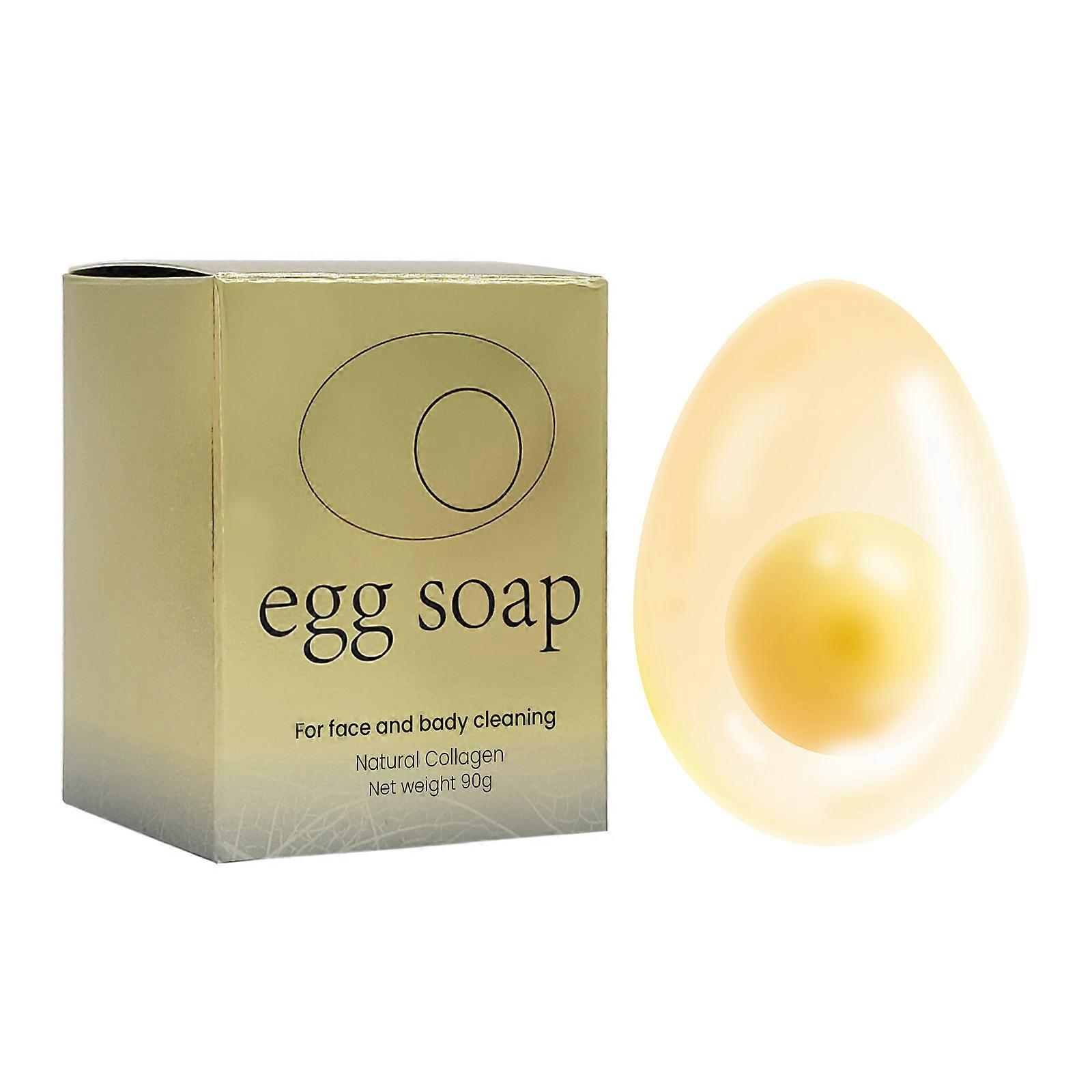 Ei handgemaakte zeep collageen prive zeep lichaam bad zeep