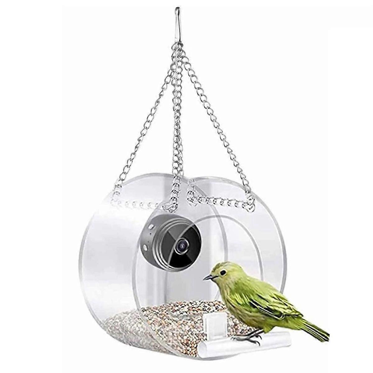 Bird Feeder with Camera WiFi Remote Connection to Mobile Phone for Bird Watching Photos