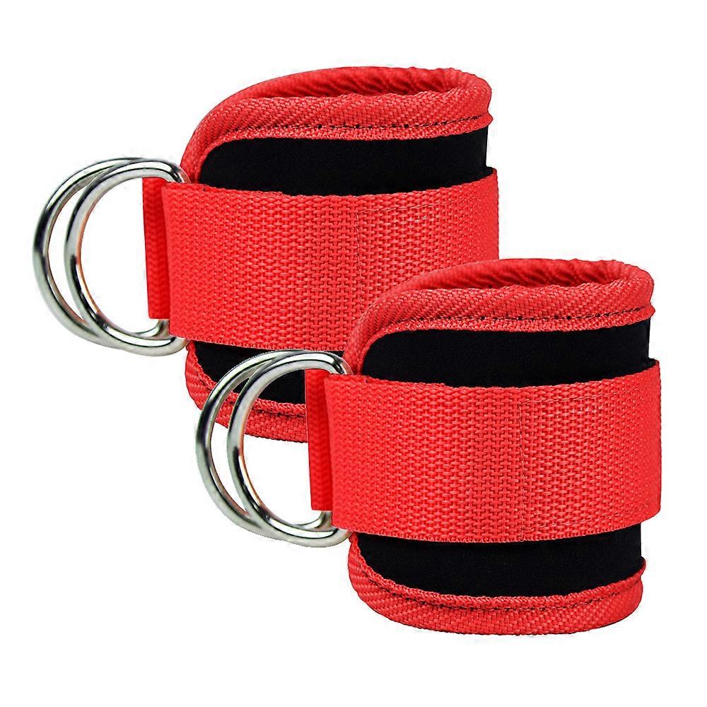 Ankelstropper (par) for kabelmaskin-tilbakeslag, , underkroppsøvelser - justerbare benstropper