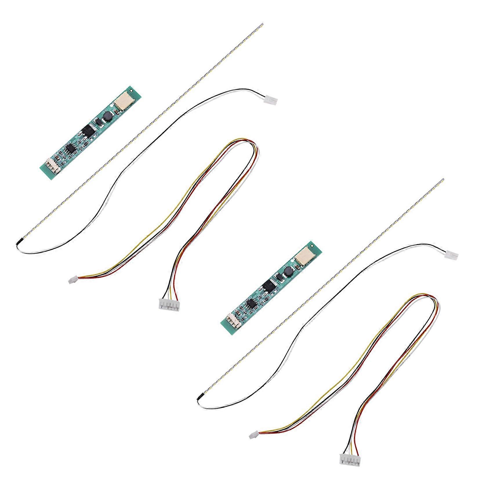 2X 290mm 57LED Backlight Strip Kit,Update Laptop Monitor Dimmable Tools Accessories for 14 Inch Lap