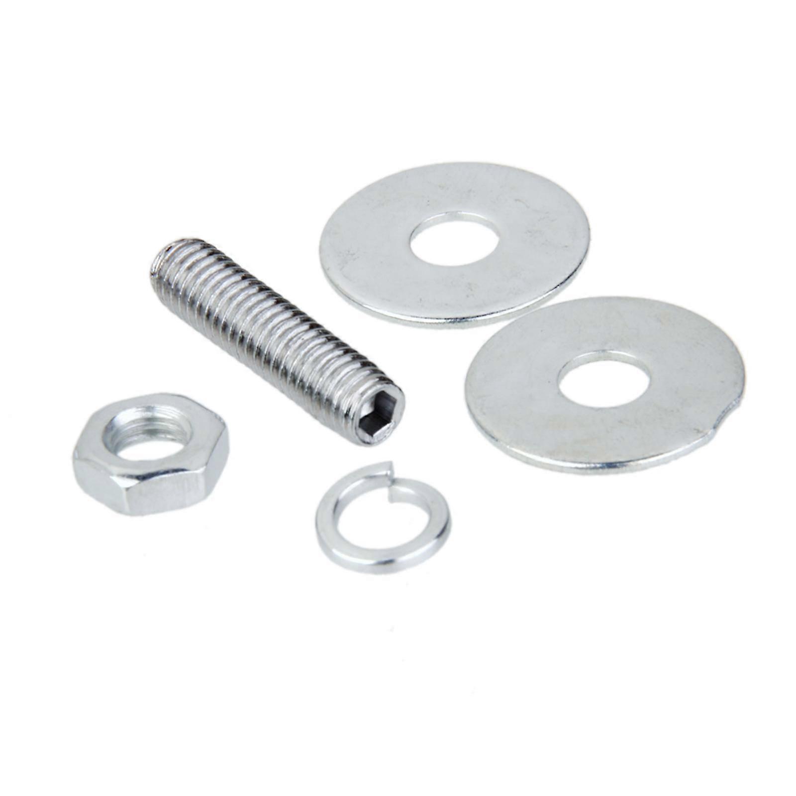 3x Motorcycle Frame Bolts Skull License