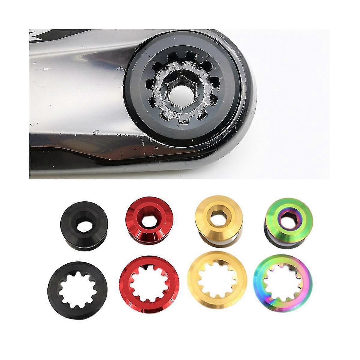 Cykel Vevskruv Vevbult för XTR -M9100 Dubbla cykelvevdelar Cykelvevparti Tillbehör Guld A