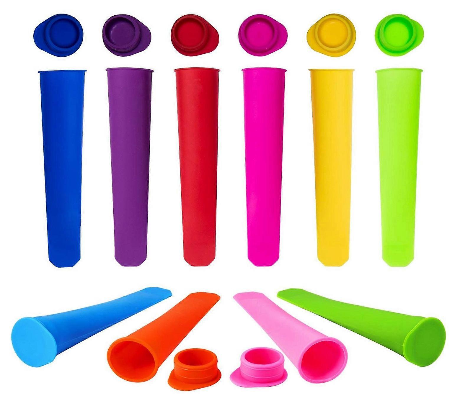 10 Pcs Silicone Ice Popsicle Molds BPA Free