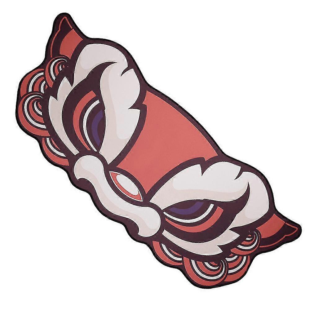 Extended Large Gaming Mouse Pad , Non-slip Smooth Surface Keyboard Mouse Pads -lion's Head