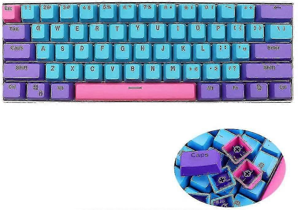 Gtsp 61 Pbt Keycaps 60 Percent, Y 2 Mini Keycaps Oem Profile Rgb
