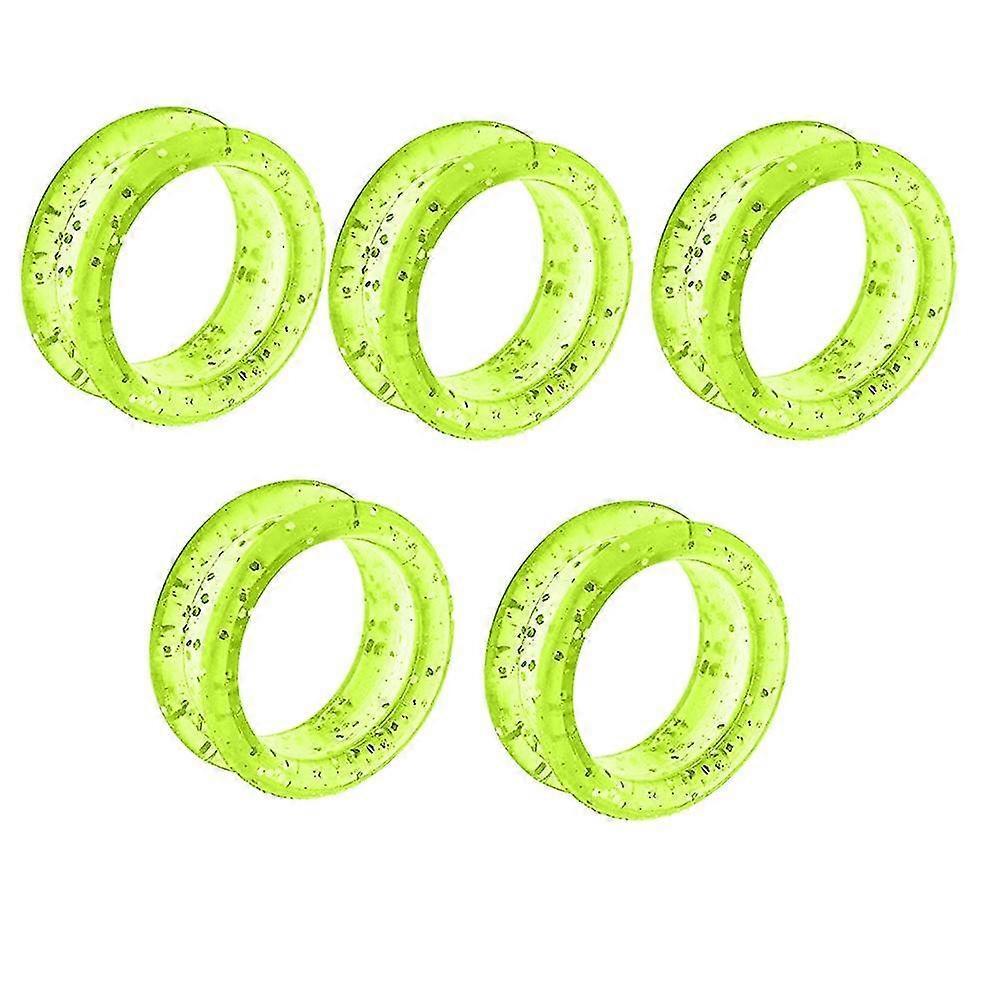 الأخضر 10 قطع حلاقة الشعر مقص مقص خواتم الاصبع دعوى لتصفيف الشعر الحلاق مقص