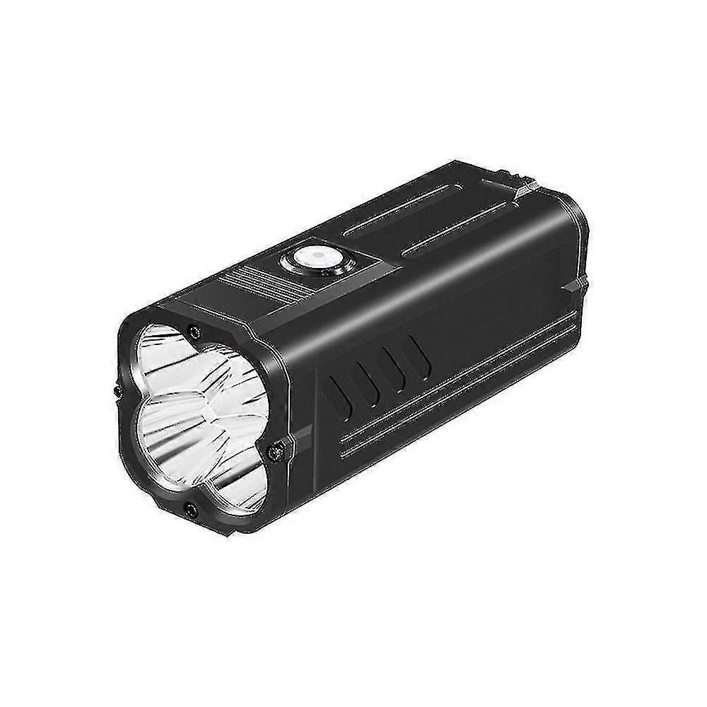Led Rechargeable Flashlight High-power Power Display Aluminum Alloy