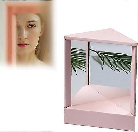 Non Reversing Cosmetic Stand Mirror True Reflection Vanity Makeup Mirror