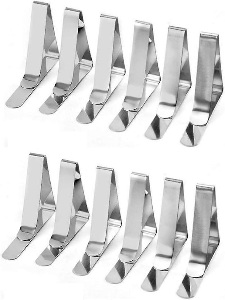 Stainless Steel Tablecloth Clip Fixed Tablecloth Table Holder Clamp Tablecloth