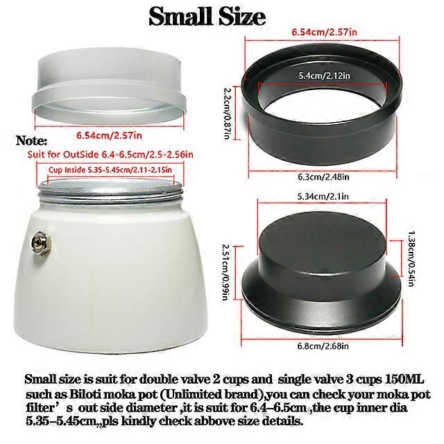 Tamper Distribution Tools For 150ML 3Cups 300ML Moka Pot Italian Coffee Mocha Espresso Kettle Powder Press Leveler Tool Hammer