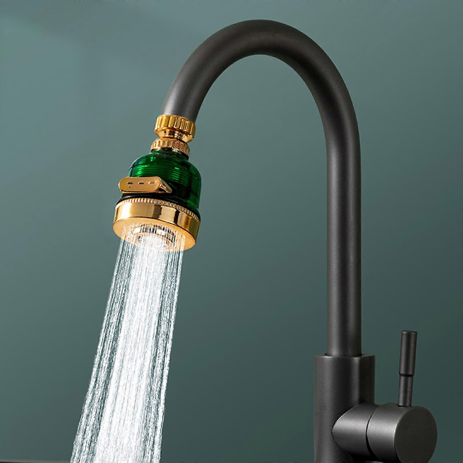 Küche Booster Dusche Wasserfilter Hahn Kopf Rotierende 360 Wasserhahn Düse