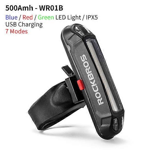 Μέρη ποδηλάτων Ποδήλατο πίσω φως 200-800mAh Ποδήλατο πίσω φως USB επαναφορτιζόμενες οδήγησε φλας ποδηλασίας φως βουνό δρόμο κάθισμα πίσω φως