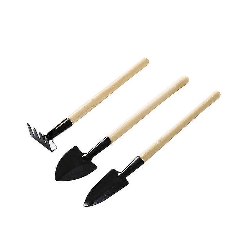 Small-Small Gardener Tools-Three Piece Garden Tool Set -Gardening Tools,3 Piece Adult Gardening Tool Kit Rust-Proof Aluminum