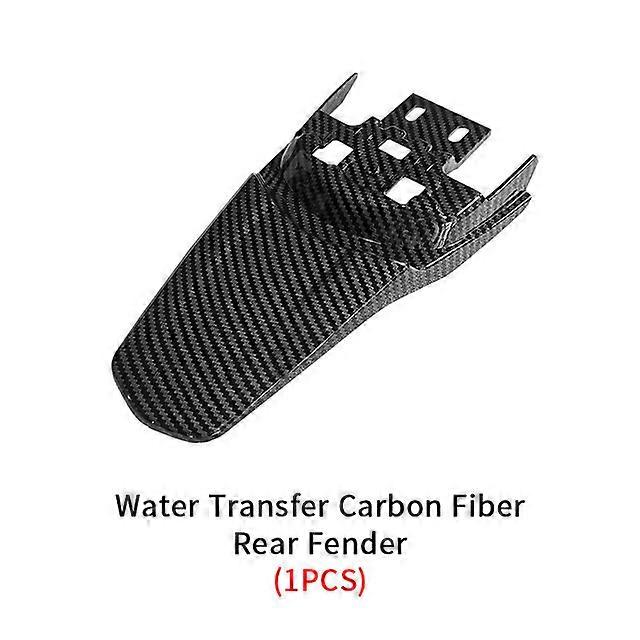 For SURRON SUR-RON Water Transfer Carbon Fiber Fender Inner Front Rear Mudguard Battery Compartment Cover Chain Parts