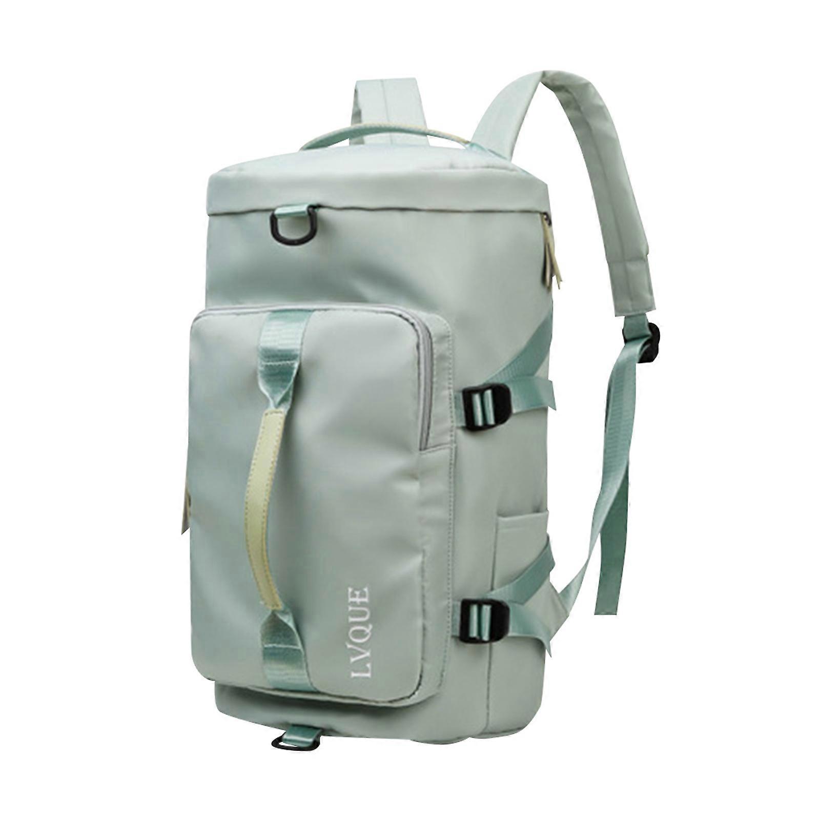 女性用ジムバッグスポーツダッフルバッグトラベルバックパックウィークエンダーオーバーナイトバッグ(靴コンパートメント付き)