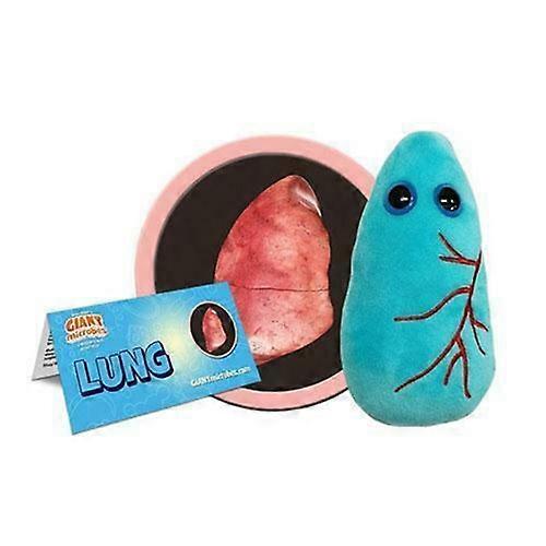 LUNG Giantmicrobes Educational Stuff Adorable Plush Cuddly Ages 3 Years and Up