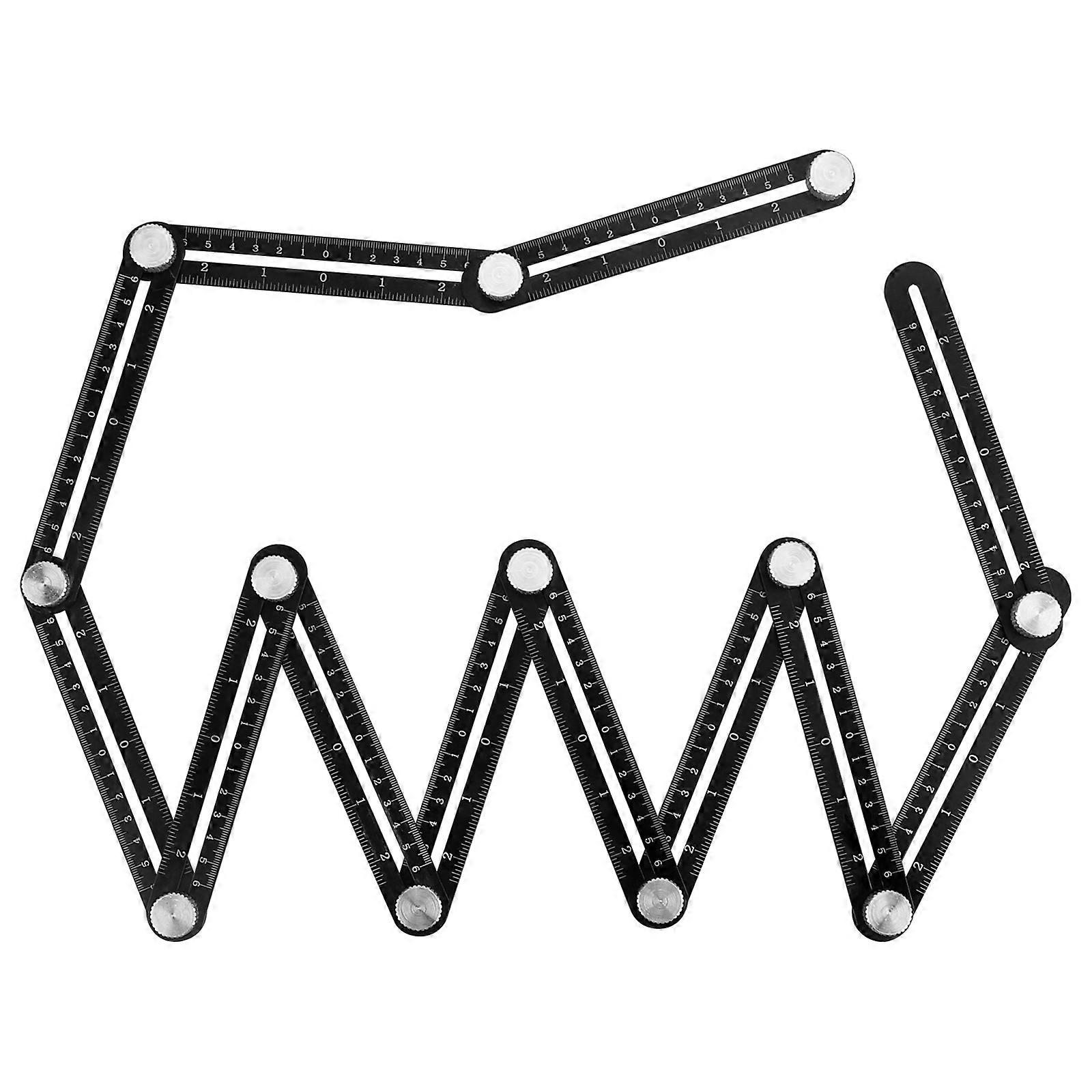 New Arrive Locator Woodworking Tools Useful Multifunctional Double-ended Opening Lineation Glass Multi-function Universal Ruler