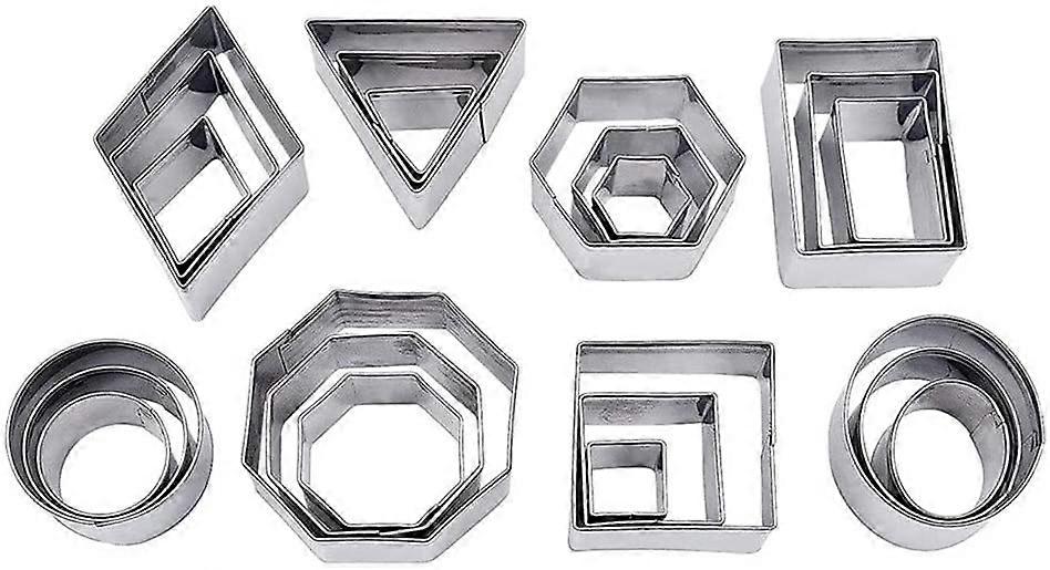 Mini Geometric Cookie Cutter Set