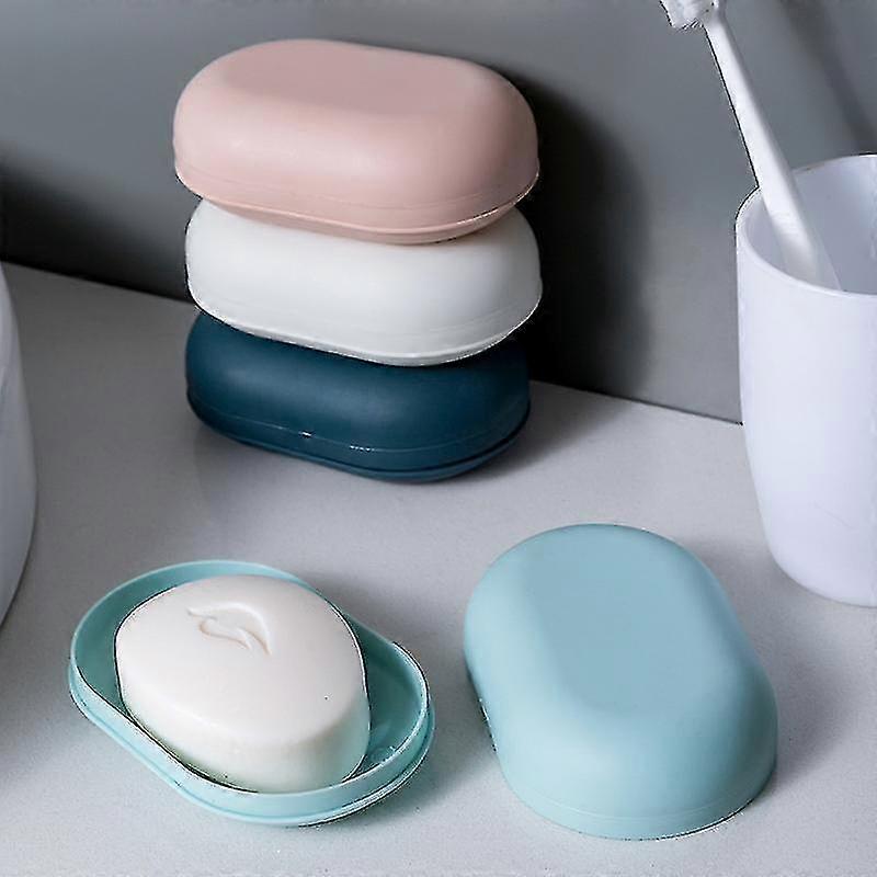 3-pack Soap Dish Travel Soap Box Soap Container Perfect For Gift Travel