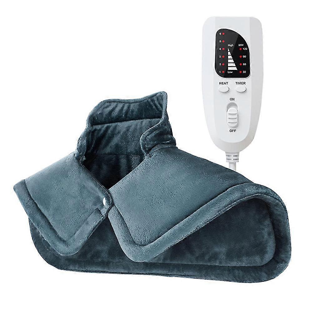 Us/eu/uk Plug Heating Pad Winter Warm For Neck Shoulder Auto Off Fast Heating