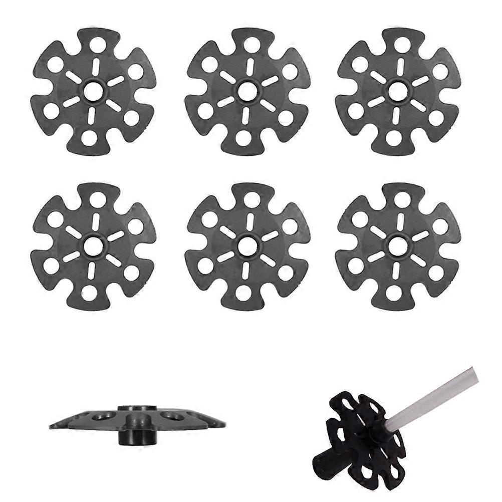 6Pcs Trekking Pole Snow Baskets Hiking Pole Replacement Tips Accessory for Snow Mud Sand