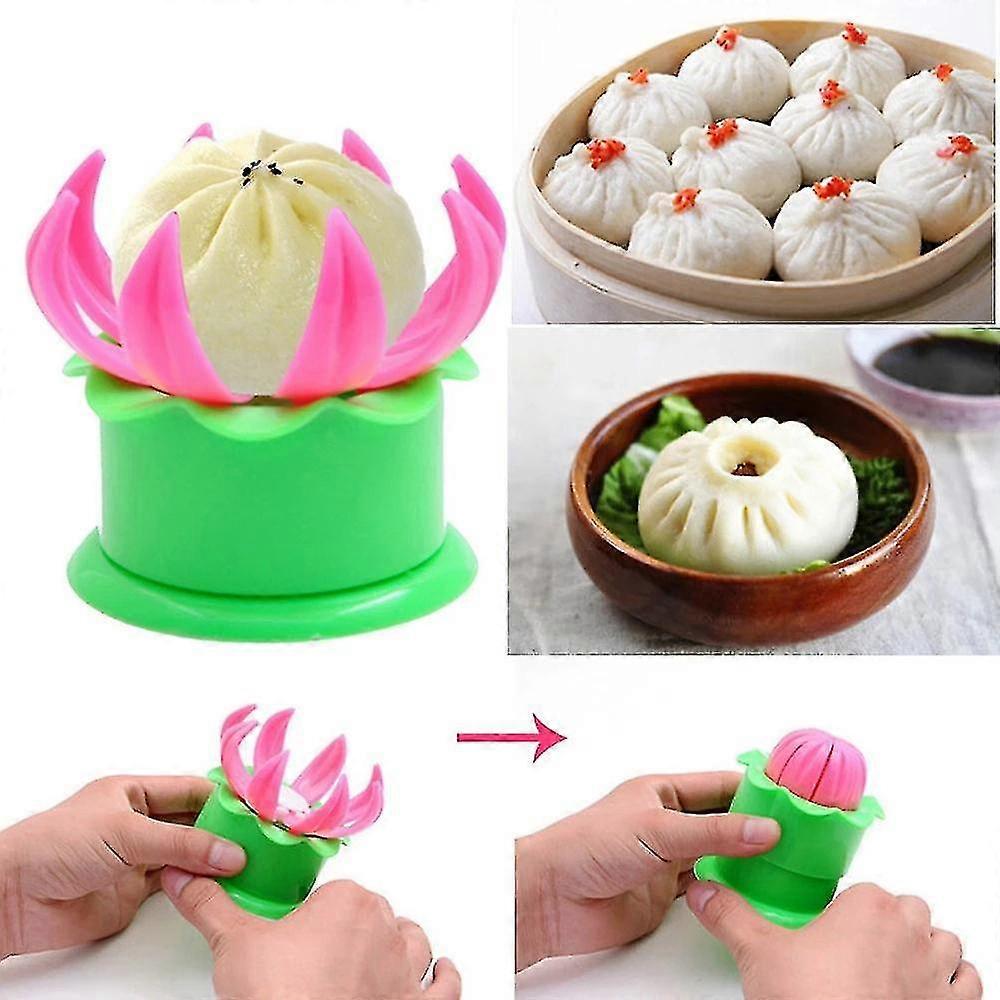 Baozi Maker, Bao Steamer Dumpling Maker Baozi Mold Steamed Stuffed Bun