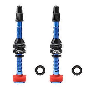 2szt 40mm 60mm Rower Presta Tubeless Dysza Powietrzna Koło do opon bezdętkowych CNC