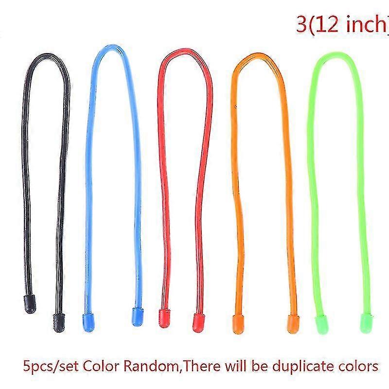 5pcs 3''6''12 "Reutilizable Magic Rubber Twist Ties Cable Wire Tie Organizer