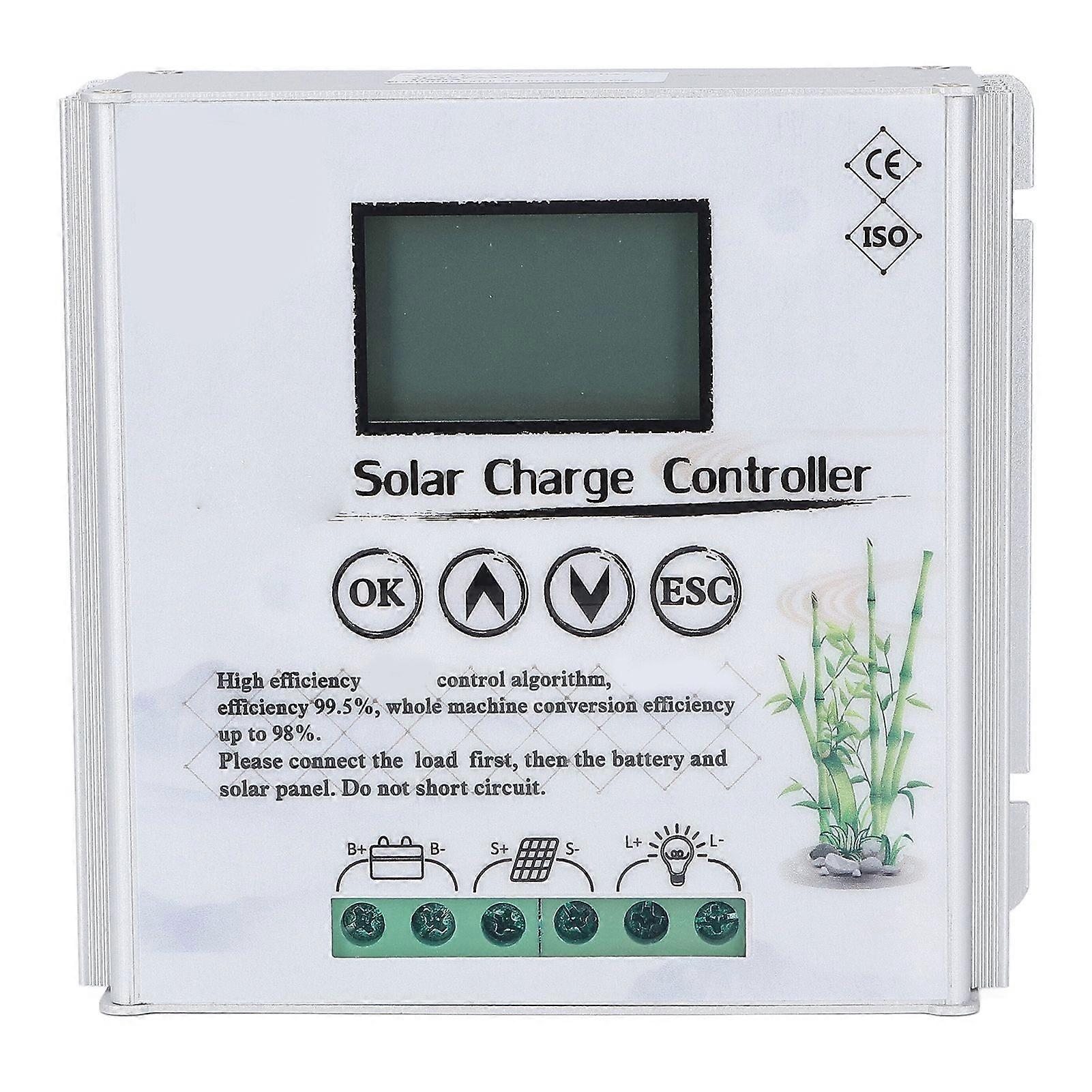 12V 24V Wind Solar Hybrid Laderegler mit LCD-Display MPPT Boost Charge Wind Solar Controller 40A