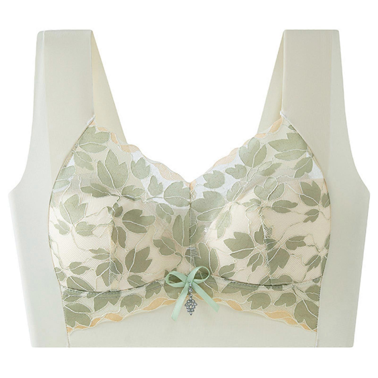 Kadınlar için Dantel Kablosuz Sütyen Push Up Dikişsiz Kablosuz İç Çamaşırı Kadın Konfor Nefes Alabilir Braletter İç Çamaşırı